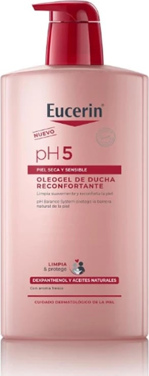 Vaj për dush Eucerin pH5 unisex 1L