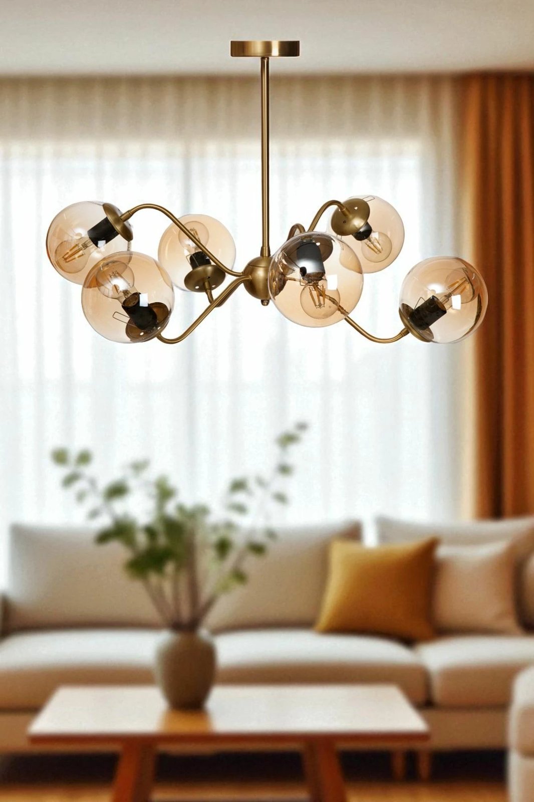 Llambadar Opviq, ngjyrë mjaltë dhe ari, 8987-1