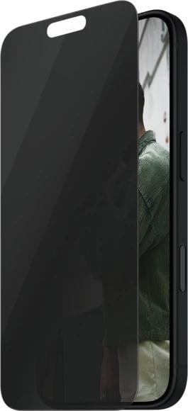 Mbrojtës ekrani PanzerGlass SAFE për iPhone 16, 6.1", Privacy, Ultra-Wide Fit