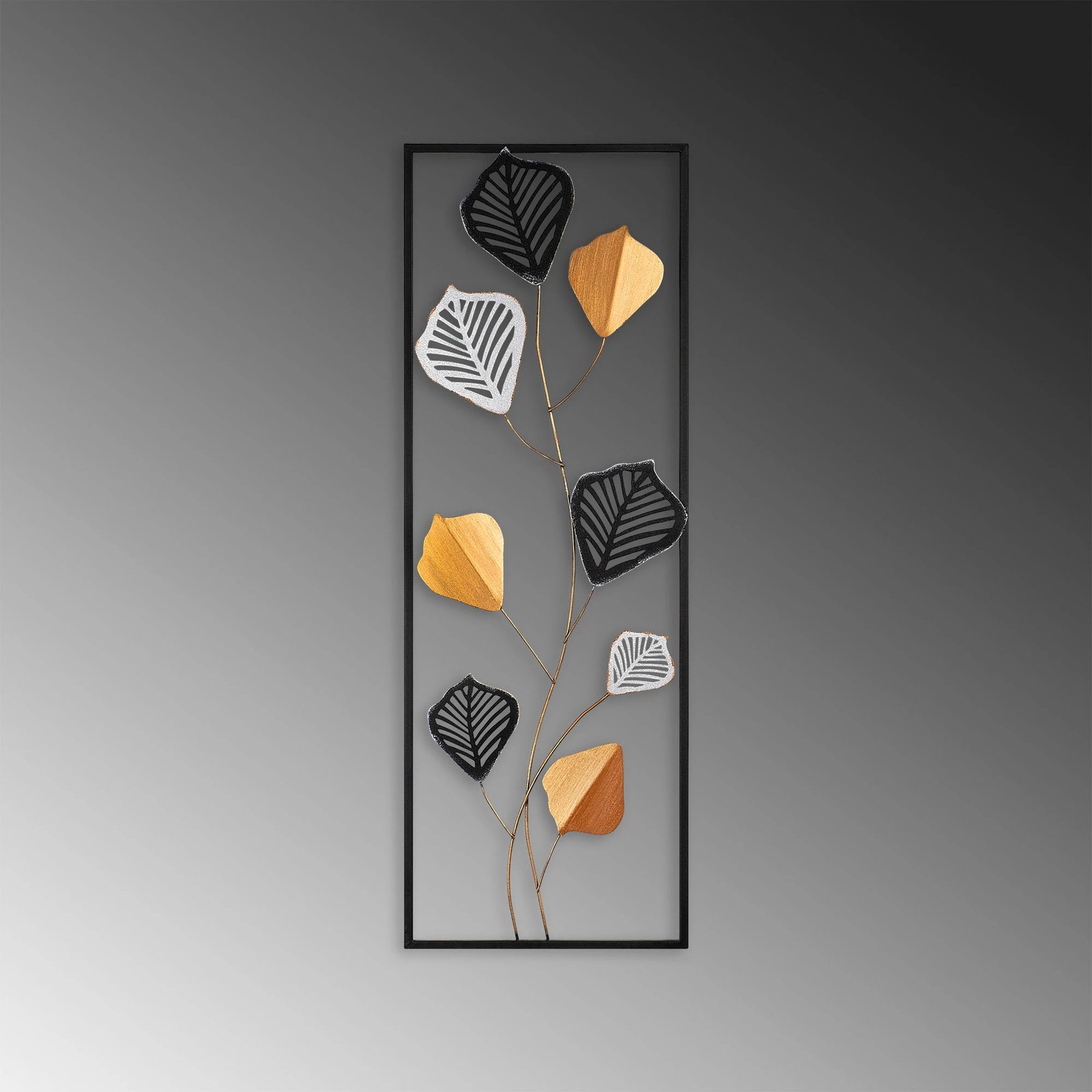 Aksesor dekorativ metalik për mur, Wallity, Crabtree, shumëngjyrësh