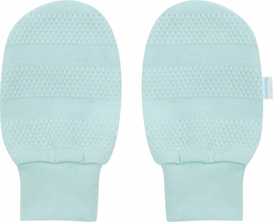 Set materniteti për bebe, NEW BABY, I AM, madhësia 62 (3–6m), 100% pambuk, për vajza, blu, 7 copë