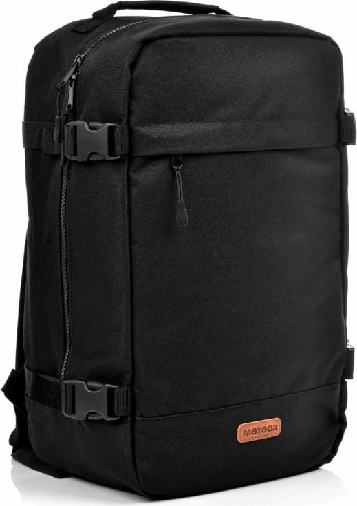 Çantë shpine Meteor unisex, e zezë Çantë shpine Meteor unisex, e zezë