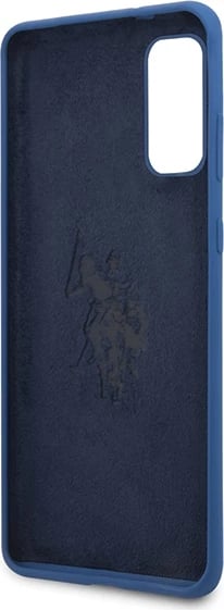 Mbështjellës U.S. Polo Assn. USHCS62SLHRNV Silicone për Samsung Galaxy S20, Blu