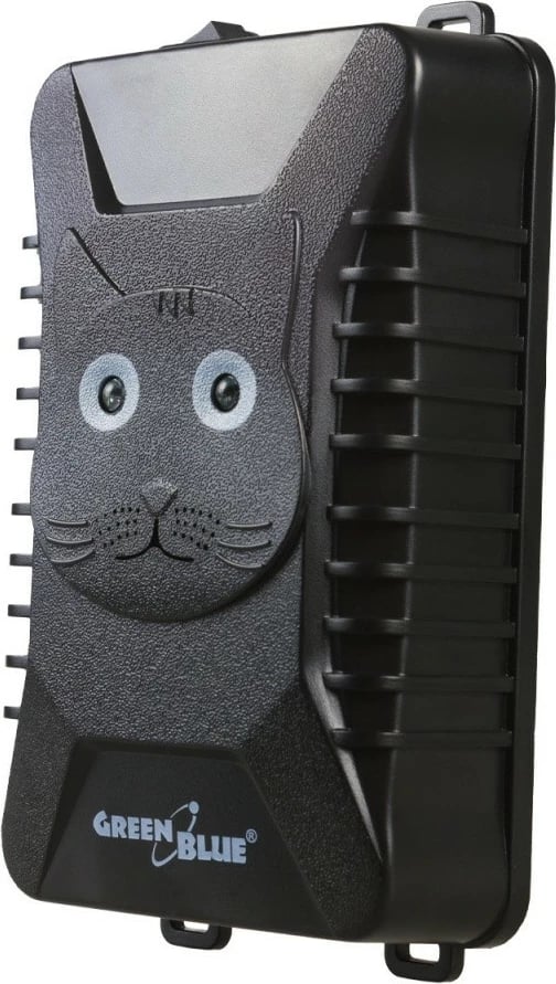 Pajisje larguese brejtësish GreenBlue GB725, me ultratinguj dhe LED, e zezë