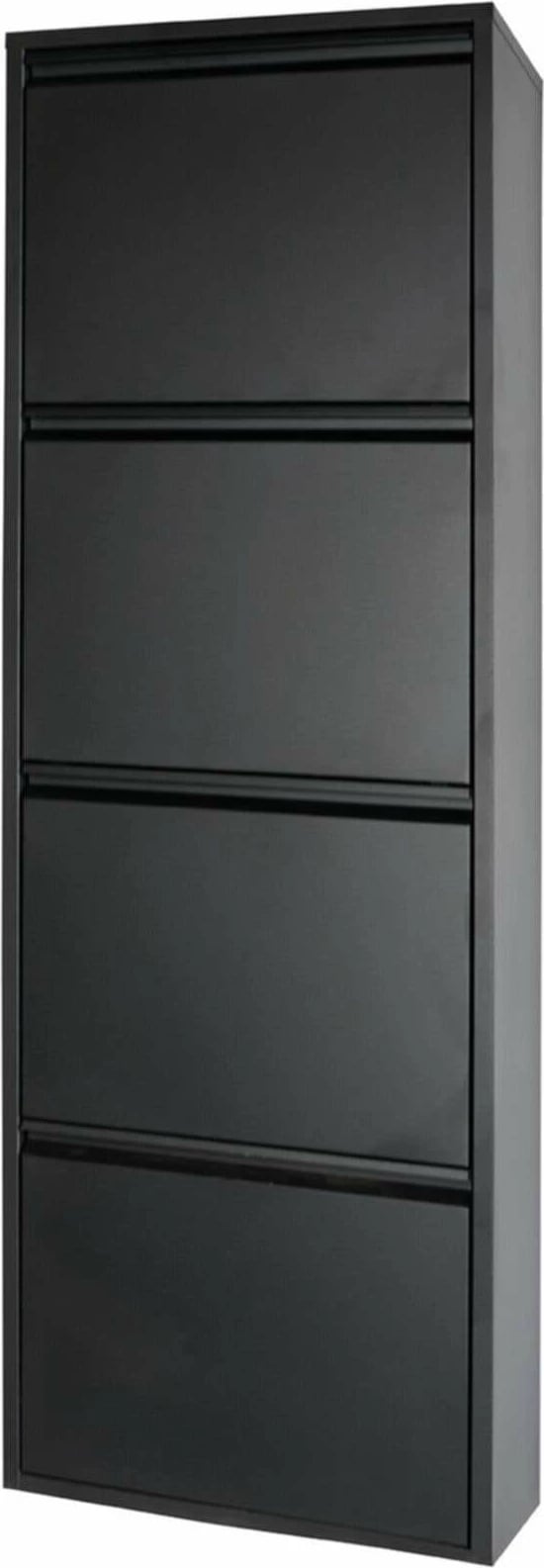 Dollap këpucësh, ngjyrë e zezë, Skye Decor Marino 4