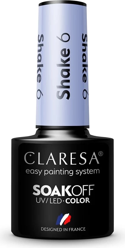 Llak për thonj Claresa Soak Off UV/LED Shake Hybrid 6.5g
