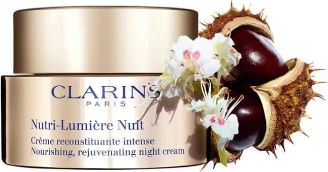 Krem nate për fytyrë Clarins Nutri-Lumière unisex 50ml