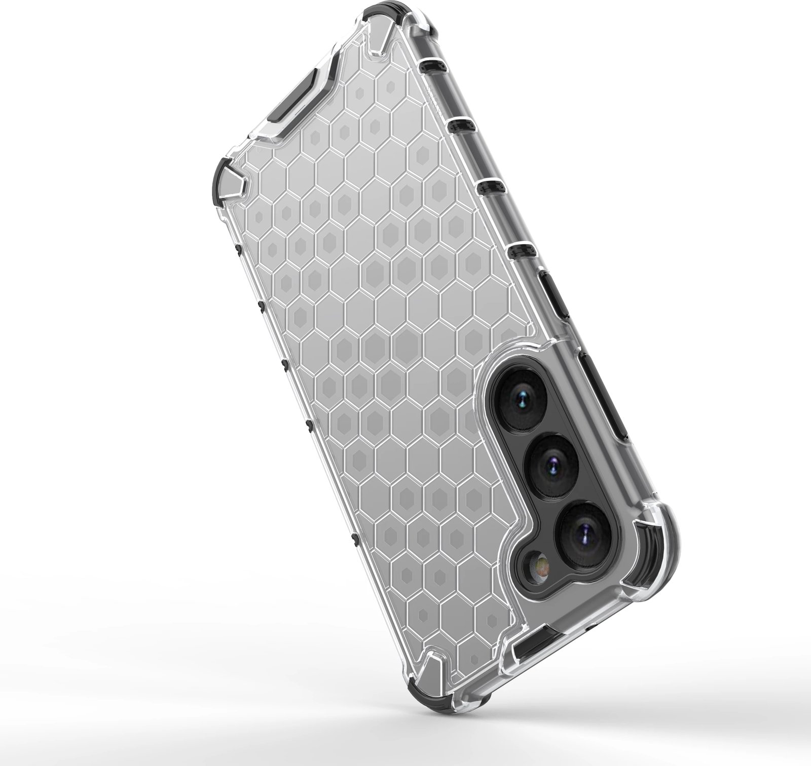 Mbështjellës Hurtel Honeycomb për Samsung Galaxy S23, i zi