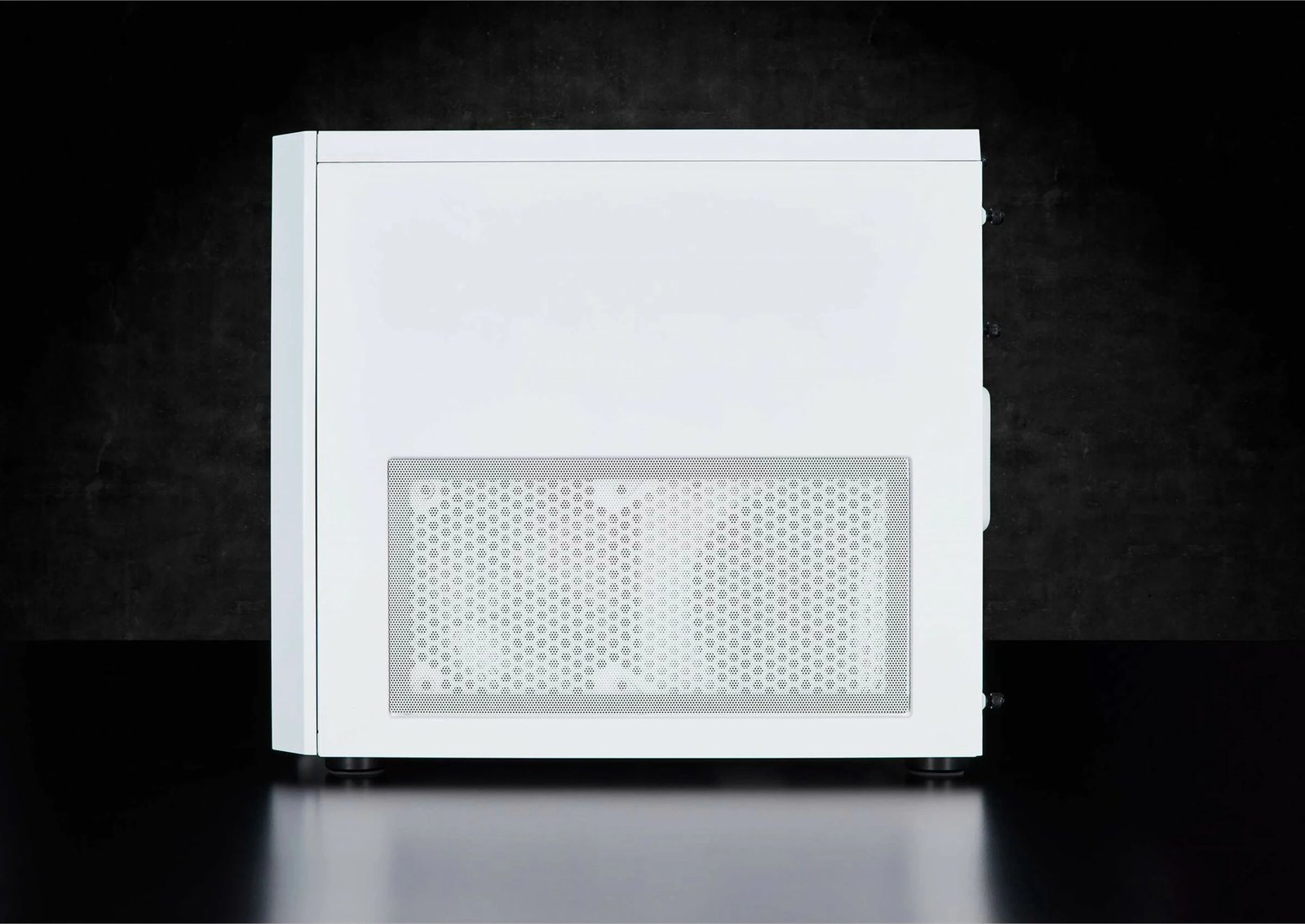 Kasë Corsair Crystal 280X, micro ATX, xham i temperuar, e bardhë Kasë Corsair Crystal 280X, micro ATX, xham i temperuar, e bardhë