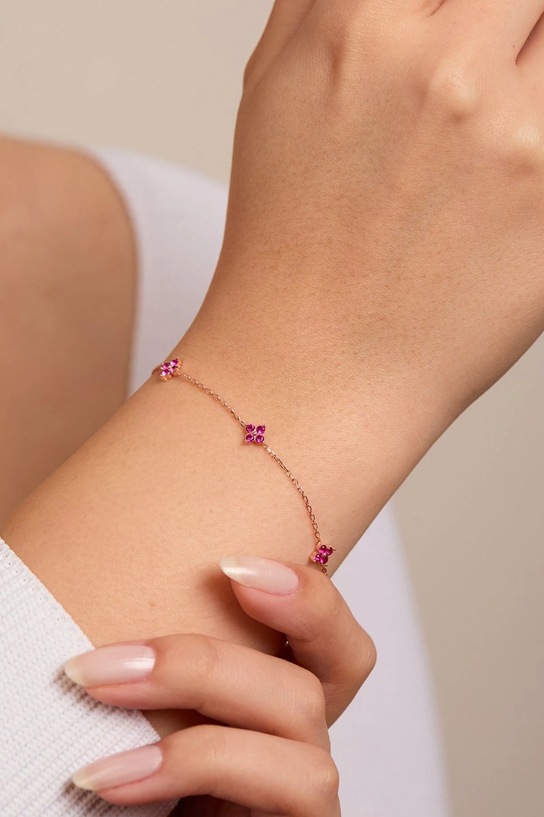 Byzylyk argjendi Elika Silver, ngjyrë ari rozë, ELKSLVR7701R