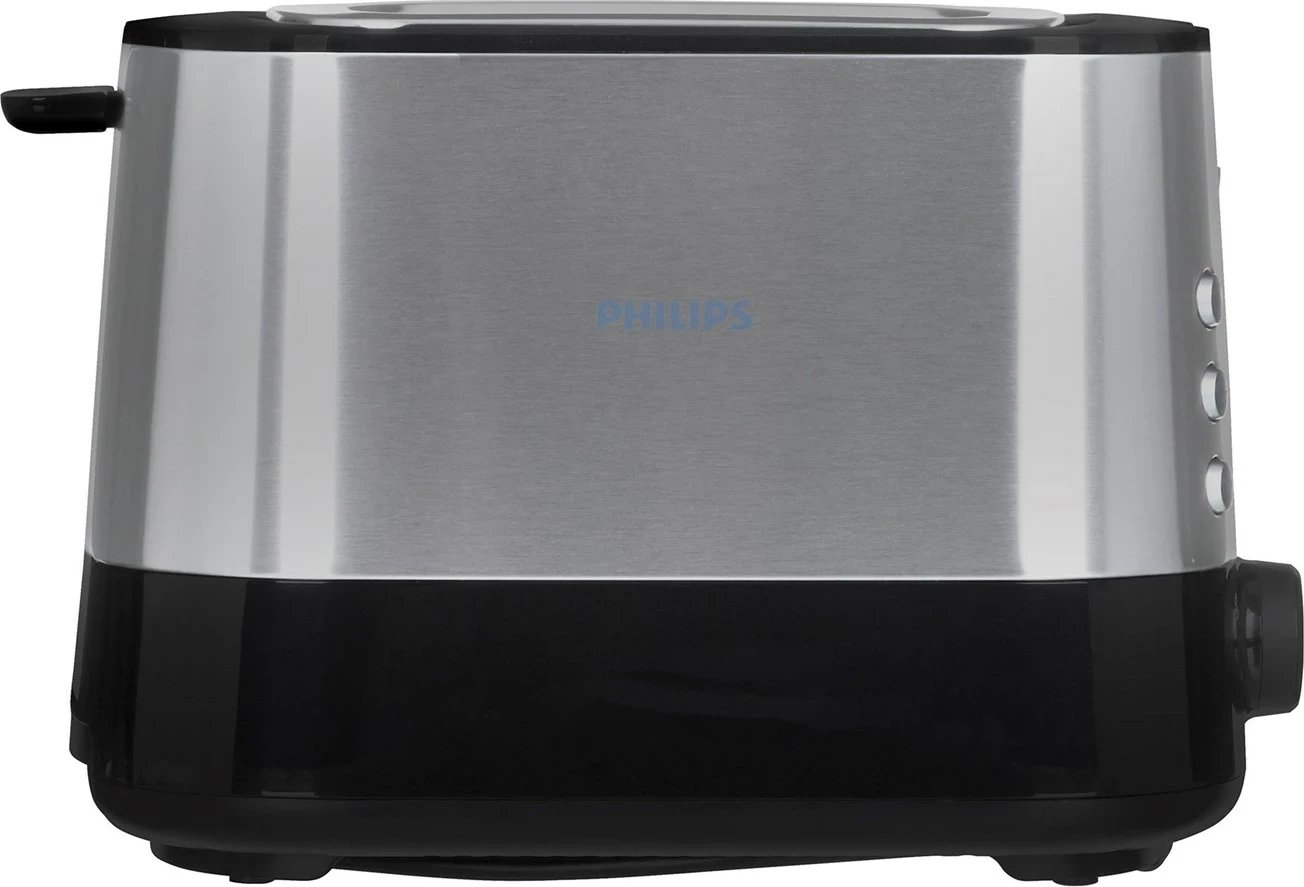 Tostier Philips Viva Collection HD2637/90, 2 feta, Inox/zi Tostier Philips Viva Collection HD2637/90, 2 feta, Inox/zi