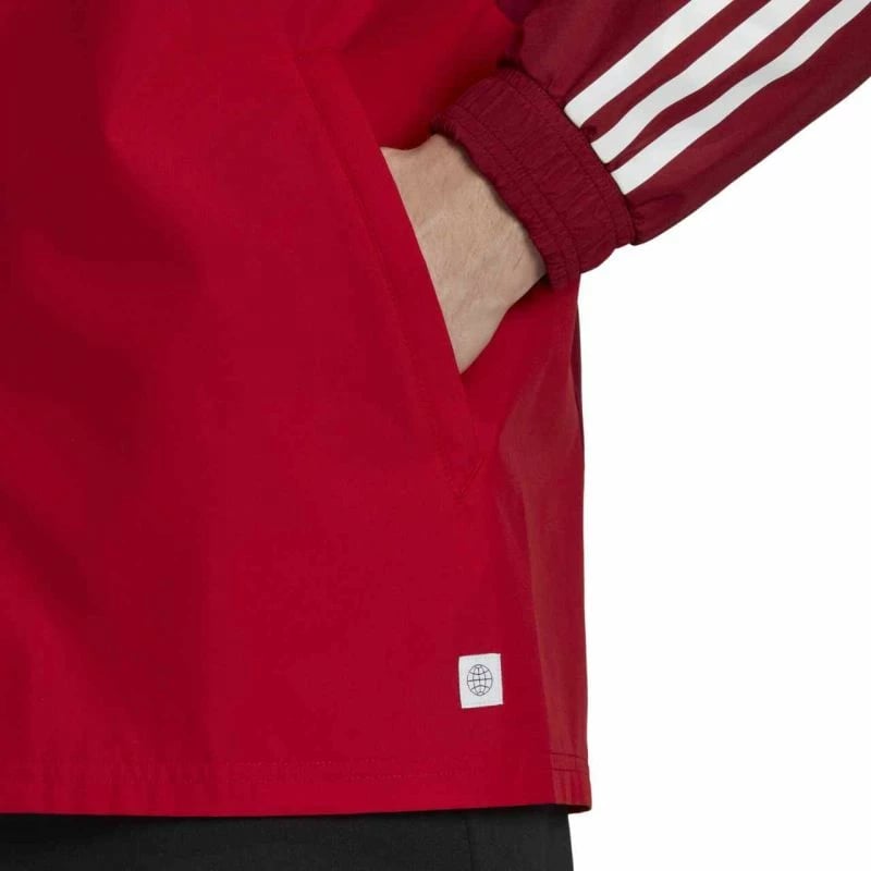 Jakne adidas për meshkuj, e kuqe