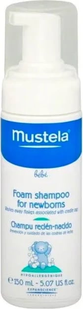 Shampon për foshnje Mustela për të porsalindur 150ml
