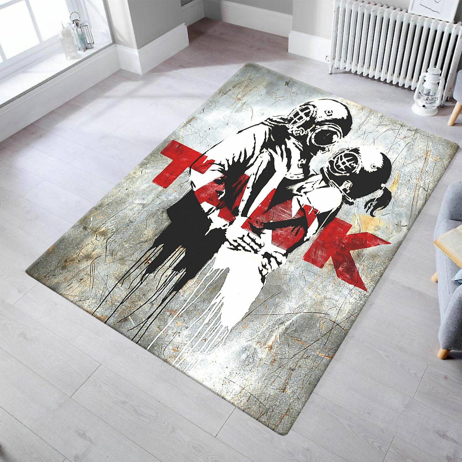 Qilim Bansky, shumëngjyrësh, 80x120cm, Conceptum Hypnose, Debar