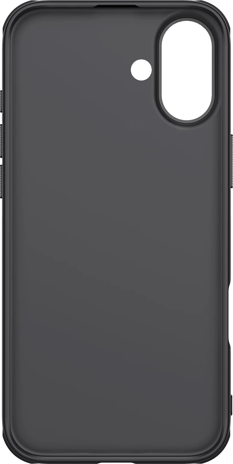 Mbështjellës Nillkin Super Frosted Shield Pro për iPhone 16, i zi