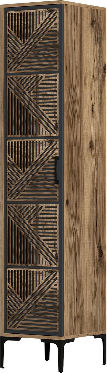 Dollap Hanah Home, Kumsal P, ngjyrë arre dhe antracit