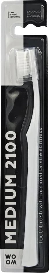 Furçë dhëmbësh Woom Medium 2100, 1 copë
