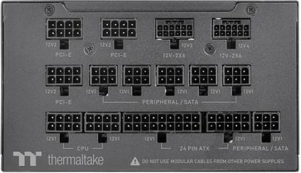 Kasë energjie Thermaltake Toughpower TF3 1300W Titanium Modular, e zezë