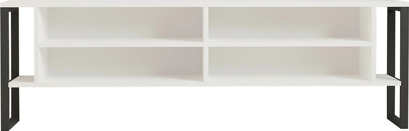 Komodë për TV, ngjyrë e bardhë, Skye Decor, Cupe