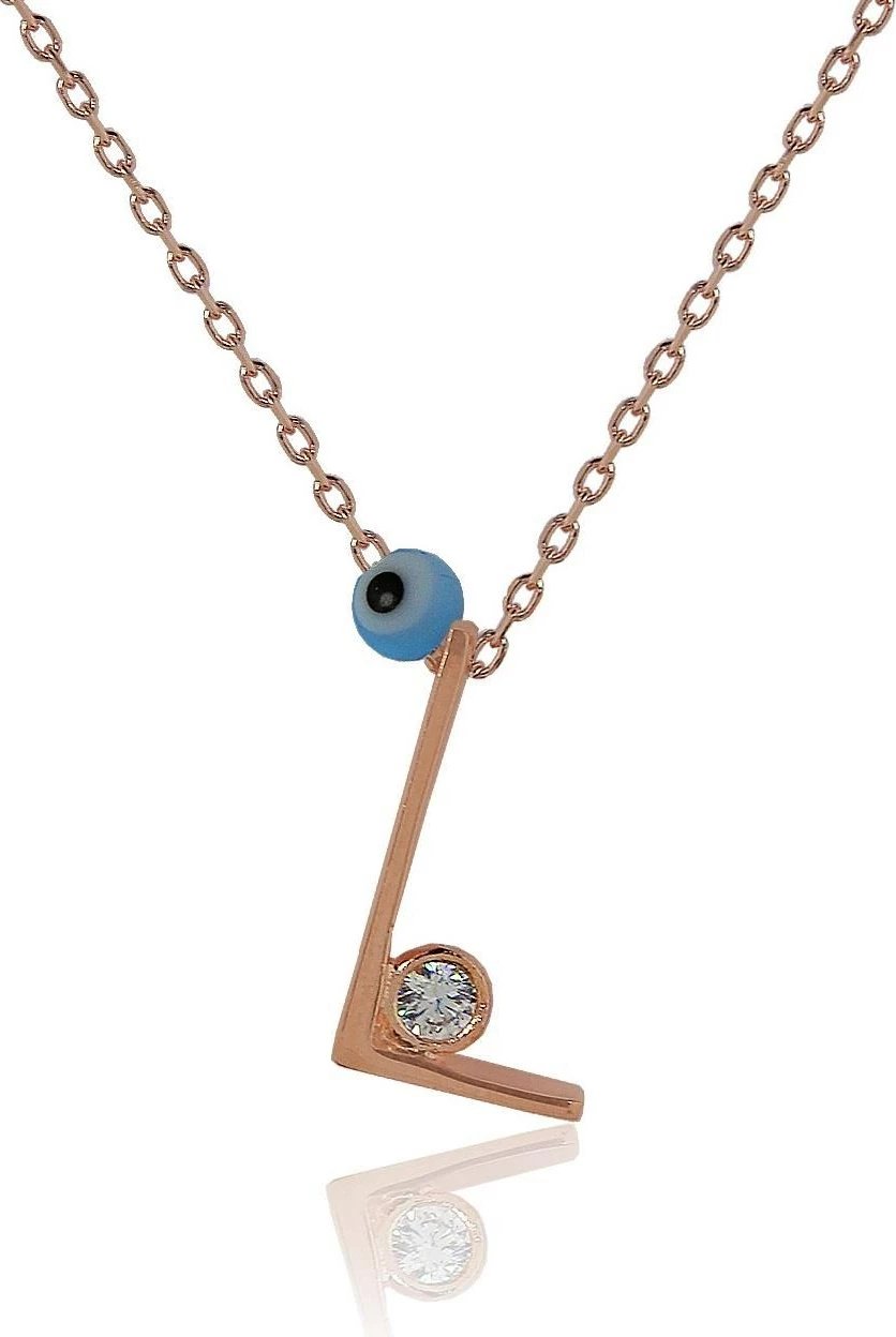 Qafore argjendi, ngjyrë rozë ari, Jumeon 4124