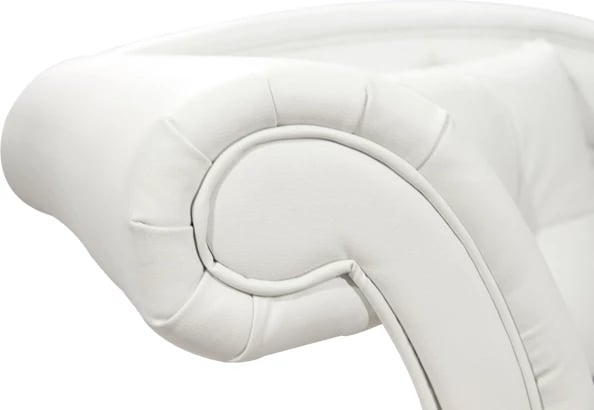 Reel Chesterfield Niovi, ngjyrë e bardhë, FH3007.02, 190x61x84 cm