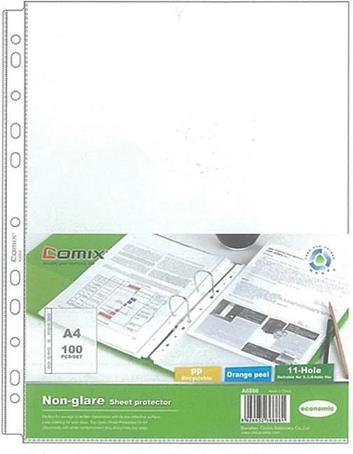 Fletë laminimi A4 NEXT, 100 copë, transparente