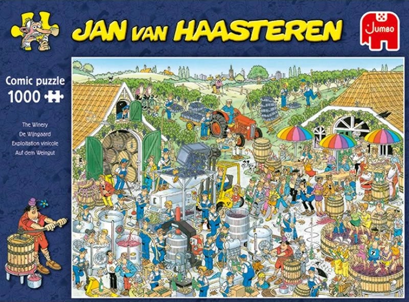 Puzzle Jumbo Jan van Haasteren On the Vineyard 1000 copa 12+ (19095)