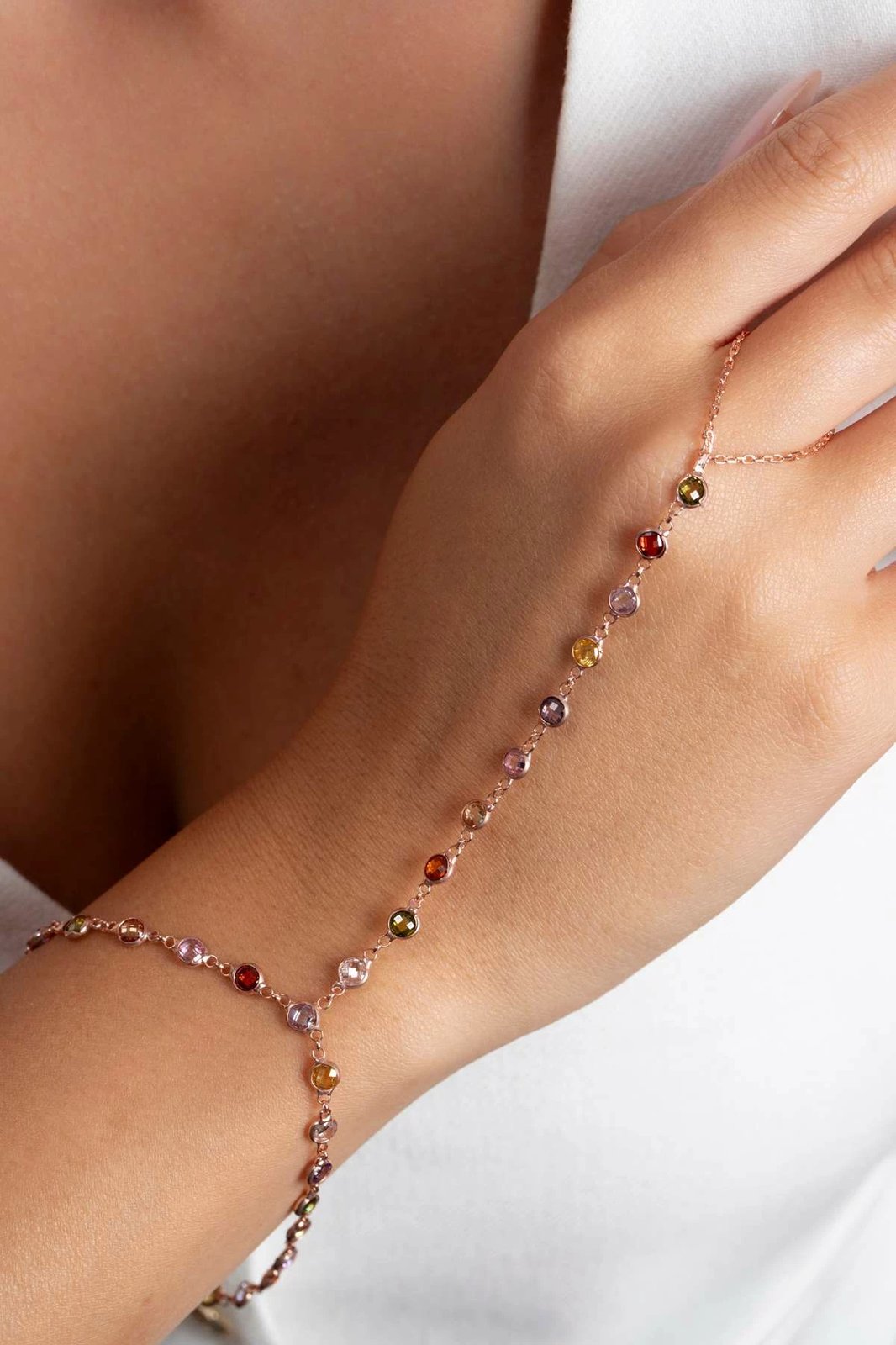 Zinxhir argjendi rozë gold Jumeon, TFNY65246R