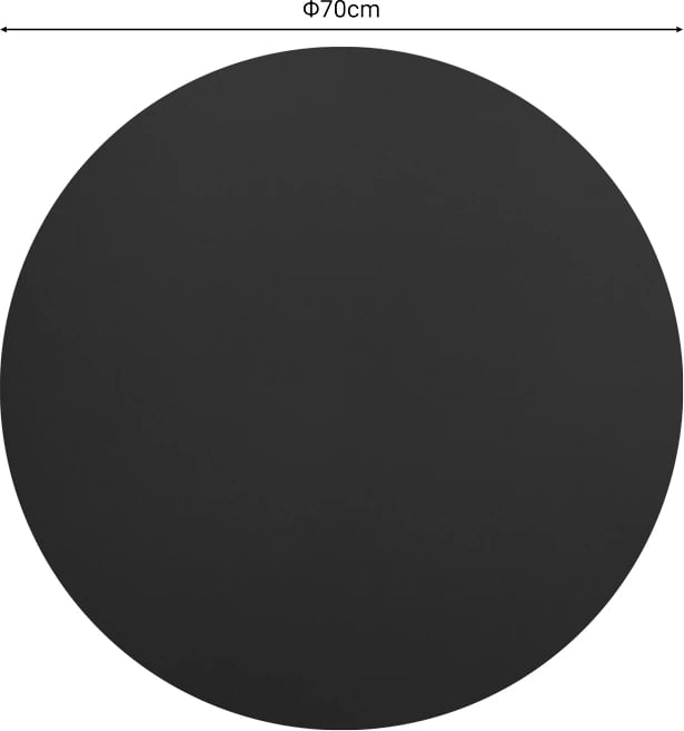 Sipërfaqe tavoline Sensie t.Werzalit ngjyrë e errët D70cm