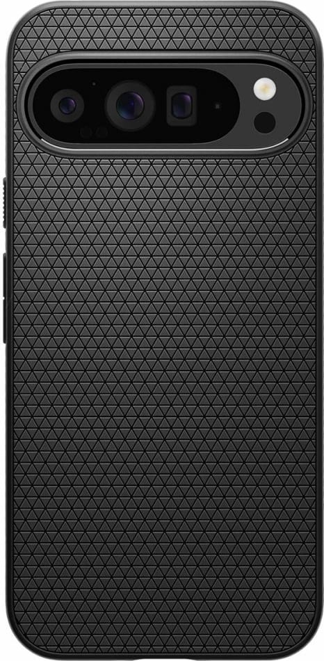 Mbështjellës Spigen Liquid Air për Google Pixel 9 Pro XL, i zi