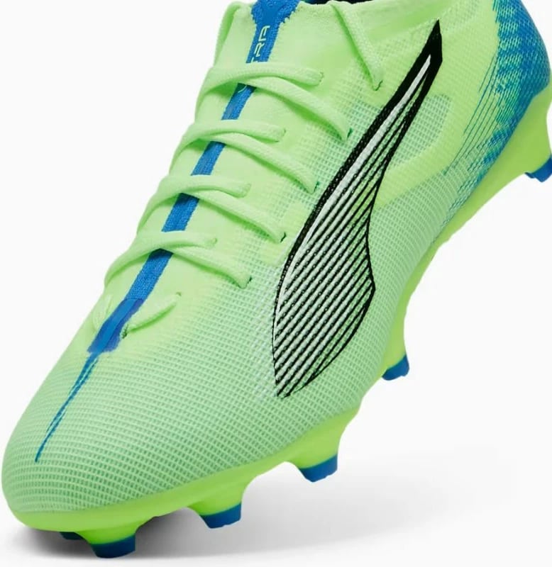 Atlete futbolli për fëmijë Puma, të gjelbra