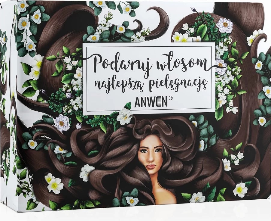 Set për kujdes të flokëve Anwen Hair Me More Nothing Sili Happy Ends për femra, 3 copë