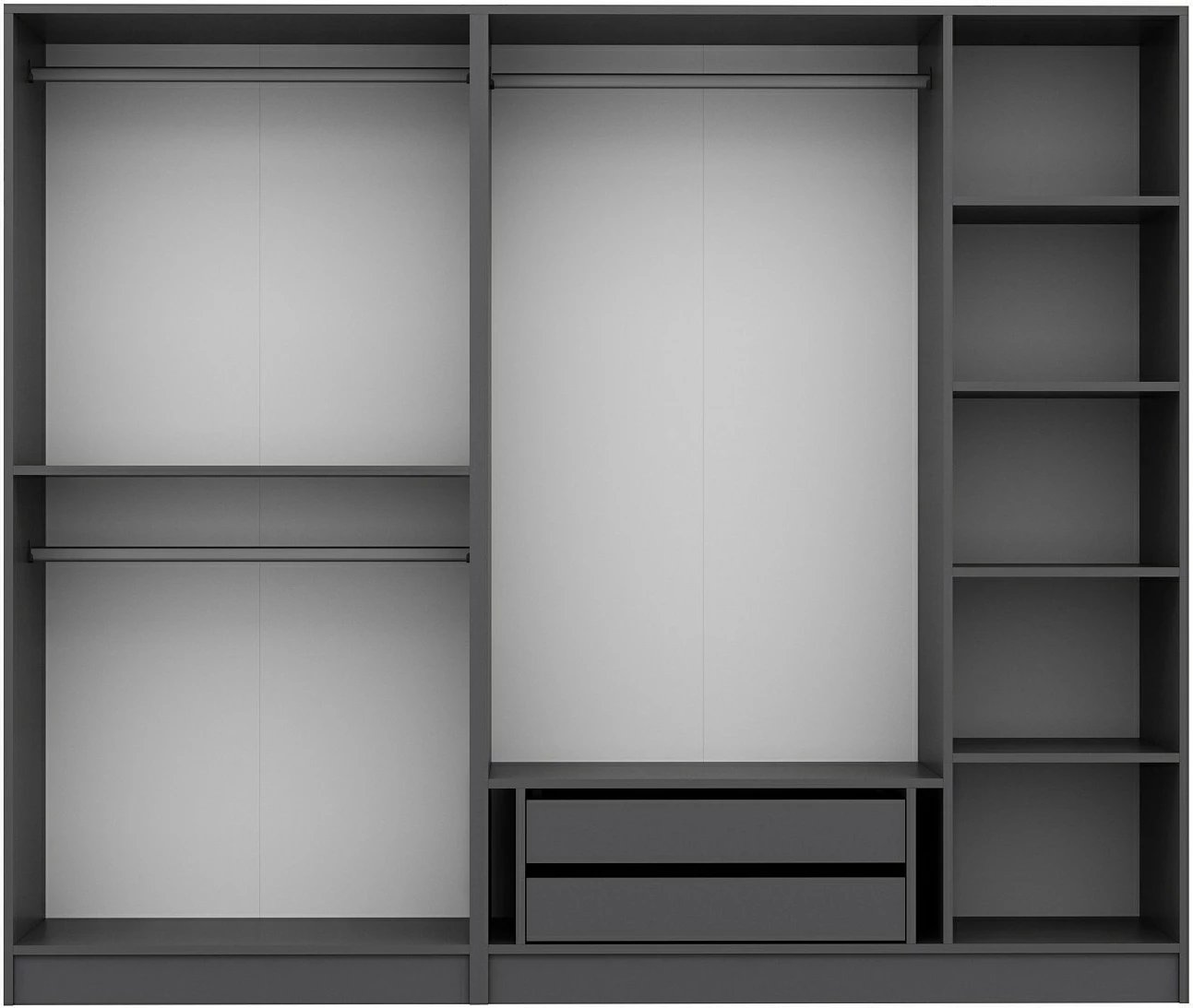 Dollap garderobe Fume, Skye Decor, Kale Plus - 7803