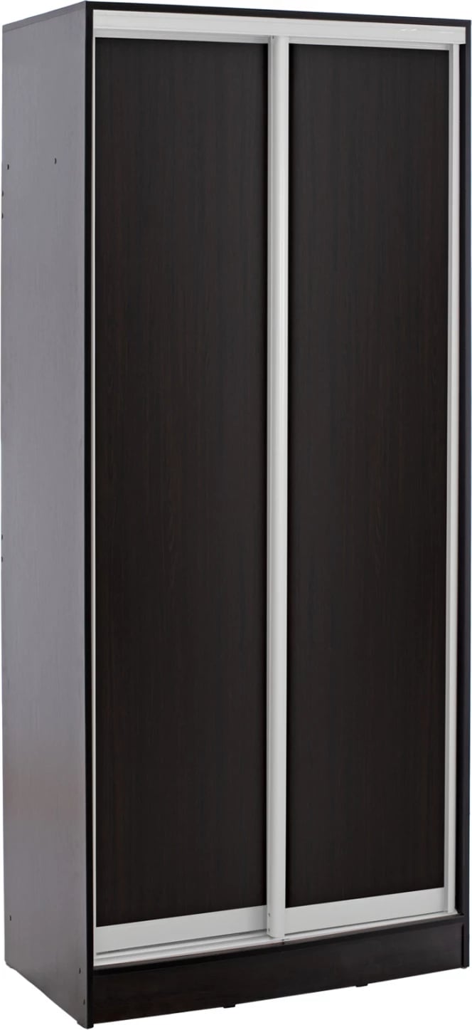 Dollap me dy dyer rrëshqitëse, ngjyrë wenge, FH2436.02, 90x45x210 cm
