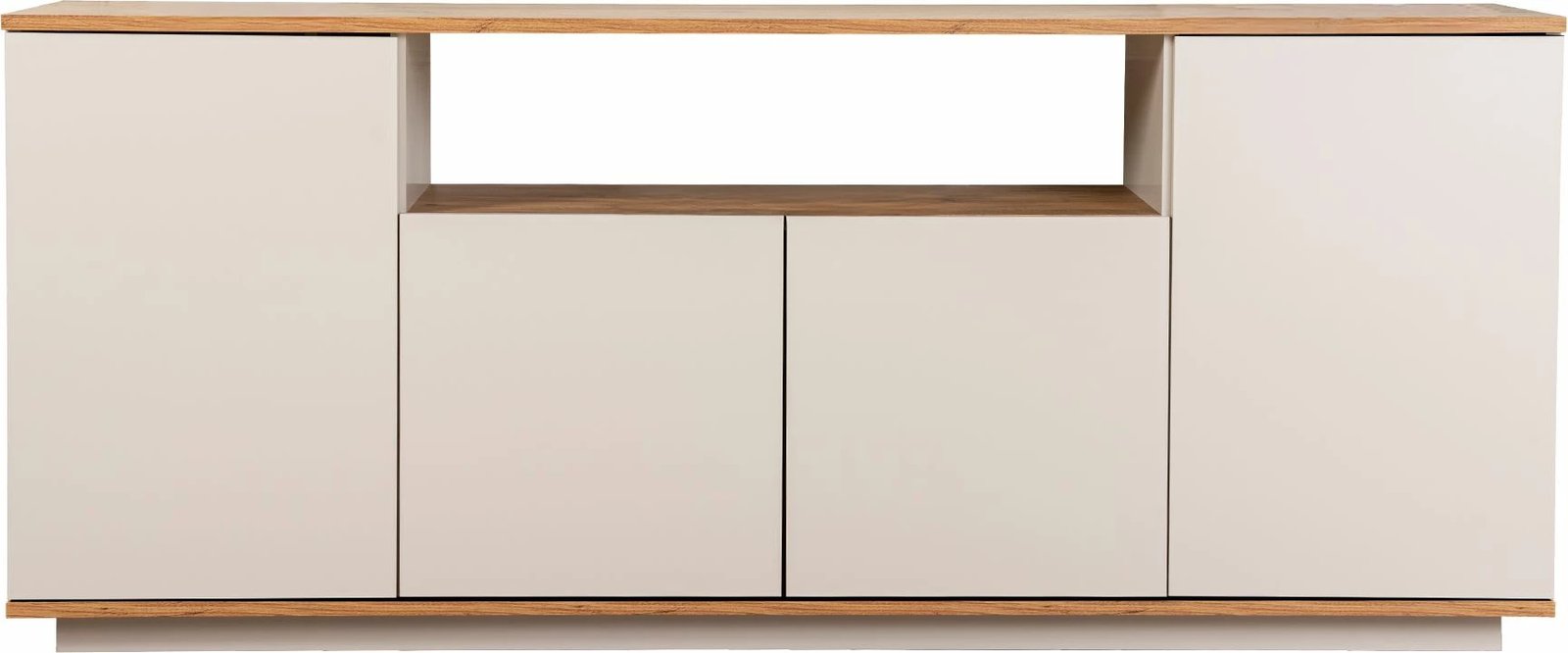 Konsol Skye Decor, Arista, ngjyrë cashmere dhe Atlantic Pine