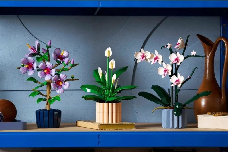 Set LEGO Botanical për të rritur, Spathiphyllum në vazo