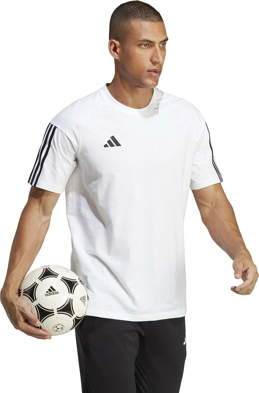 Maicë për meshkuj adidas, e bardhë