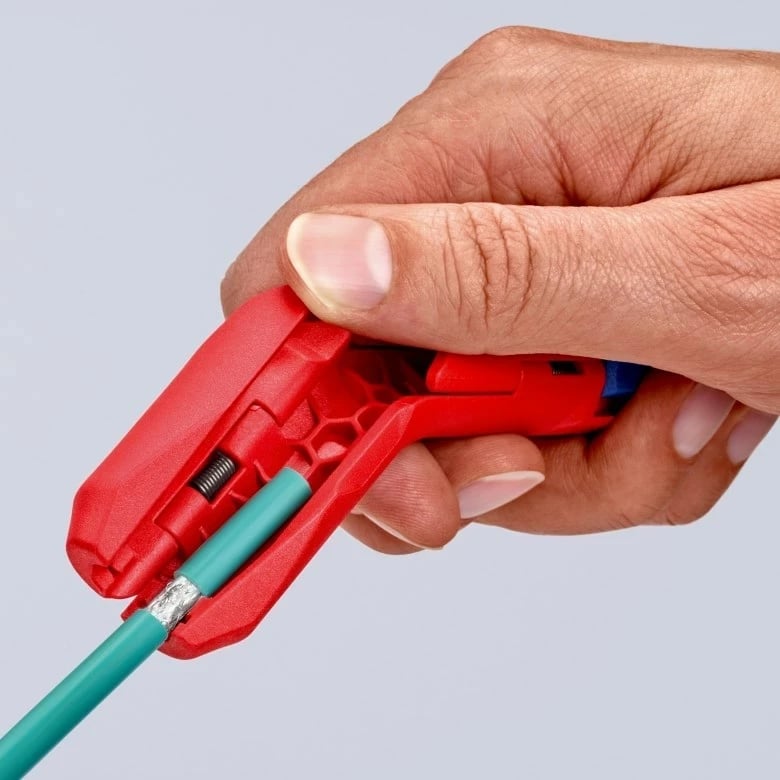 Knipex ErgoStrip, Mbështjellës kabllosh, Kuq Knipex ErgoStrip, Mbështjellës kabllosh, Kuq