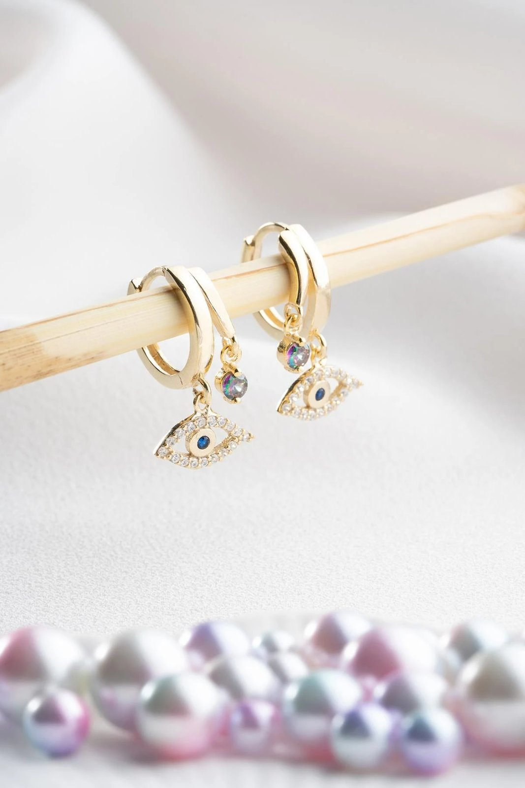 Vathë argjendi Jumeon, ngjyrë ari, kaltër dhe bardhë, NRZ999217