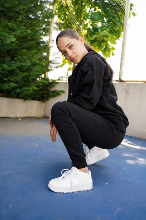 Set Masita Tracksuit Unisex, të zeza 