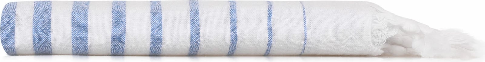 Peshqir plazhi Fouta, ngjyrë kaltër, Mijolnir, Golge, 90x180cm