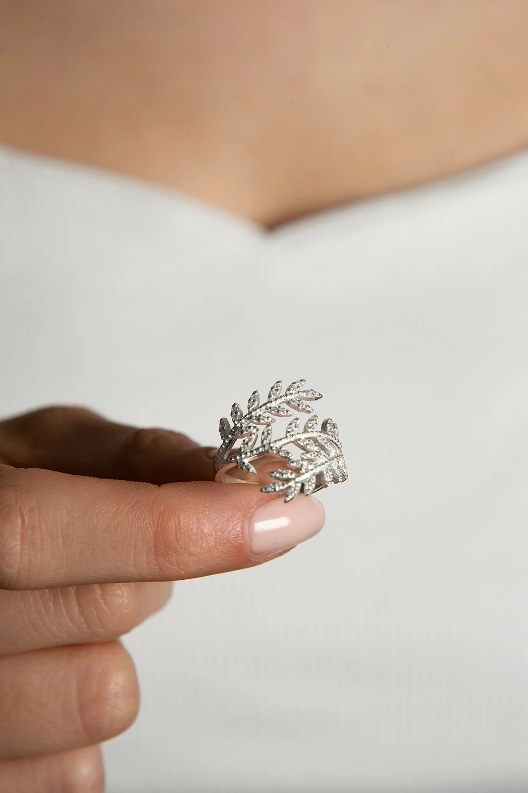 Unazë argjendi Elika, ELKAB92014G