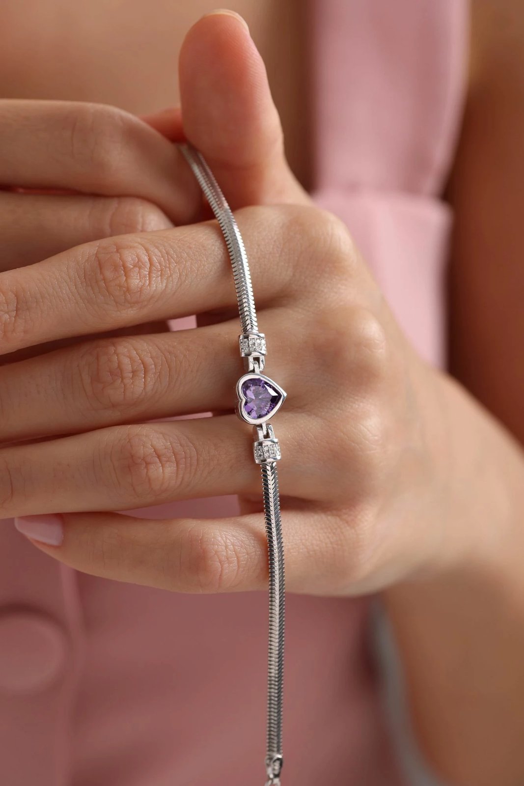 Byzylyk argjendi, ngjyrë e argjendtë dhe vjollcë, Jumeon, NRZ999938