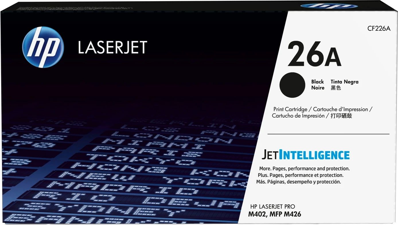 Bojë HP 26A LasterJet, e zezë