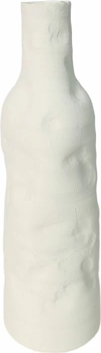 Vazo ORENDA, qeramike, e bardhë, 14.3x14.3x43.7cm