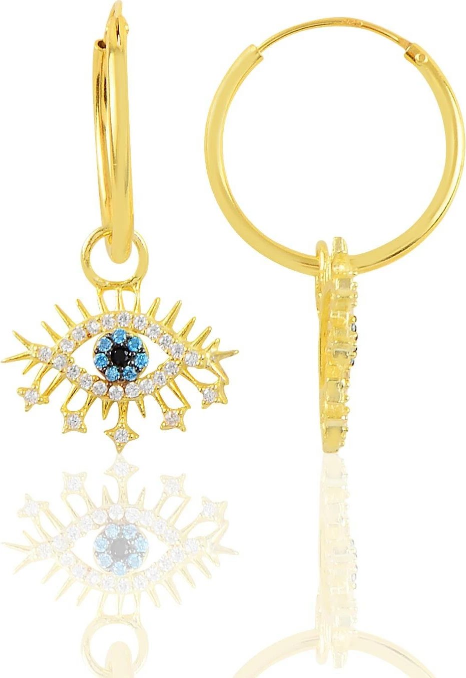 Vathë argjendi Jumeon, ngjyrë ari, 32mm, 10867G