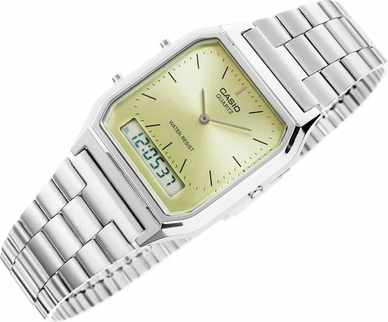 Orë dore për femra Casio, argjend