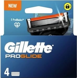 Kokë rezervë për brisk rroje manual Gillette Fusion Proglide 4 copë