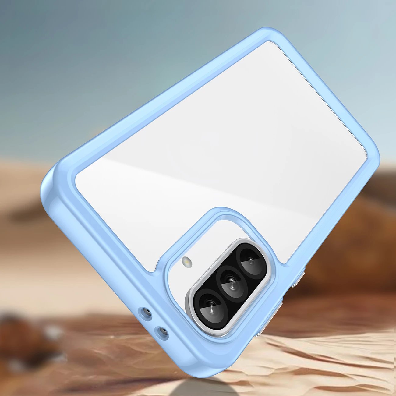 Mbështjellës Hurtel Outer Space Case për Samsung Galaxy A56, TPU/PC, Kaltër