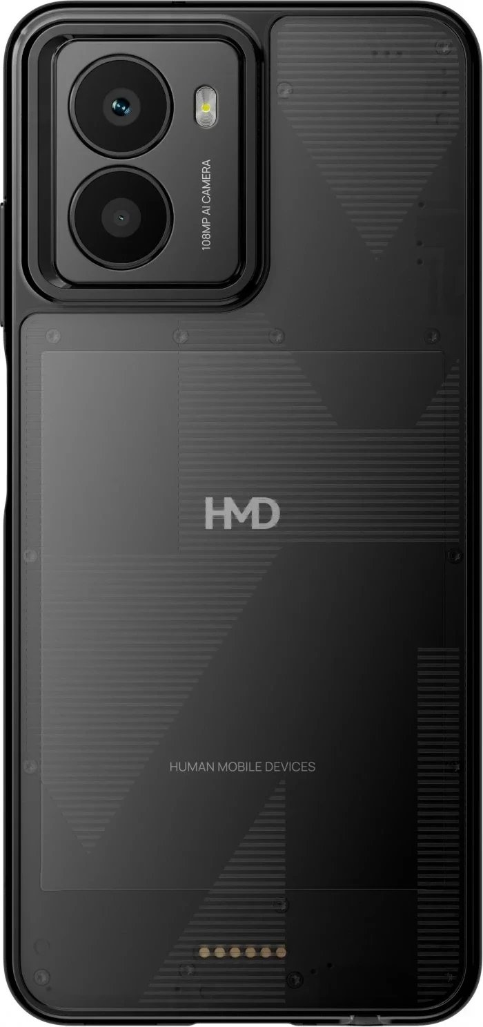 Celular HMD Fusion 5G 8/256GB, e kuqe-bardhë